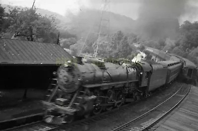 1950 BO Baltimore & Ohio Locomotive #5307 @ Relay MD - Vintage Railroad Negative • $29.45