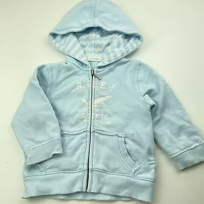 Boys Size 0 Country Road Cotton Zip Hoodie Sweater FUC • $6.25