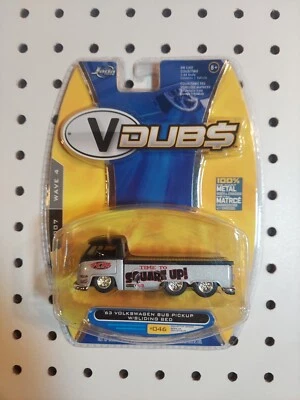 2007 Jada Vdub$ ’63 Volkswagen Bus Pickup W/sliding Bed Time To Square Up Wave 4 • $14.95