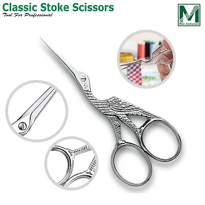 Best Cuticle Nail Curved Scissors Extra Sharp Classic Professional Manicure • $8.40