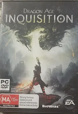 Dragon Age Inquisition : PC-DVD ROM (4AV 4 Disc Set Windows 7/8 EA) • $12