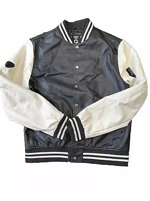 Fried Denim NYC Black And White Men’s Leather Jacket • $20