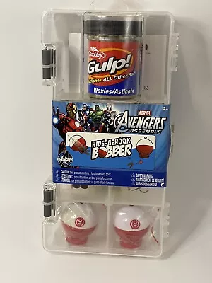 Shakespeare Hide-A-Hook Bobber Marvel Avengers SEALED Fishing Kit For Kids 4+ • $8.99