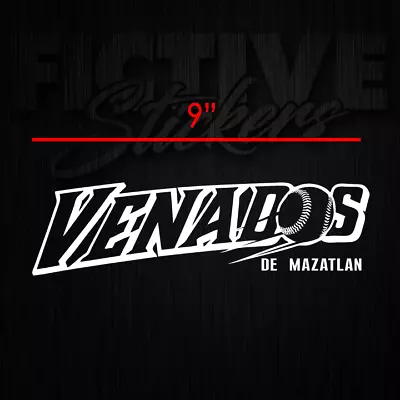 Venados De Mazatlan Logo Sticker Decal 9  White • $9.99