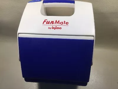 Fun Mate Igloo Blue Mini Personal Small Cooler • $12