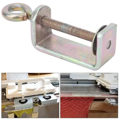 £5.70 • Buy High Strength Durable Sturdy Knitting Machine Table Clamp Metal For Brother