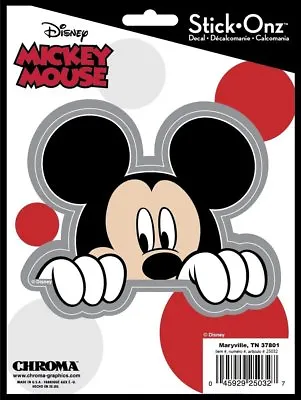 New Walt Disney Mickey Mouse Car Truck Vinyl Decal Sticker Made In USA • $9.87