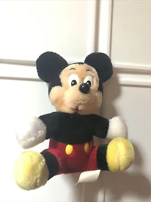 Mickey Mouse Plush Disney Disneyland Vintage 1982 • $9.99