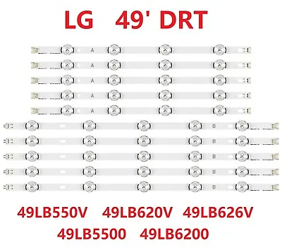 $111.45 • Buy Kit/10pcs LED Strip For LG 49   TV 6916L-1788A 6916L-1789A 49LB582B-ZJ 49LB6200