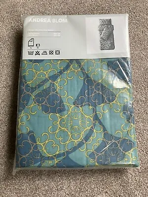 Rare Ikea Andrea Blom Single Size Duvet Set 200 X 150cm Brand New & Sealed Green • £24.95