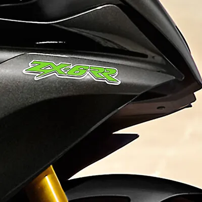 For Kawasaki ZX6RR Fairing Sticker Decal Motorcycle 4 3/4 Inch Green • £18.08