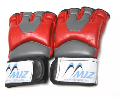 MMA Sparring Boxing Gloves UFC Martial Arts Leather Bag Training Grappling Thai • £9.99