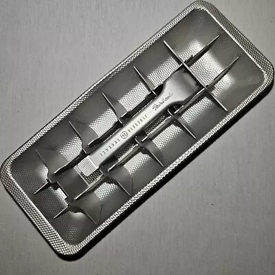 VINTAGE Aluminum General Electric Mini Cube Lever Release Ice Cube Tray 18 Cubes • $19.67