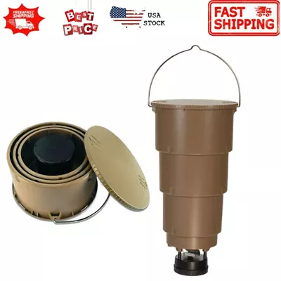 5-Gallon All-In-One Hanging Deer Feeder With Adjustable Timer MFG-13074 • $89.66