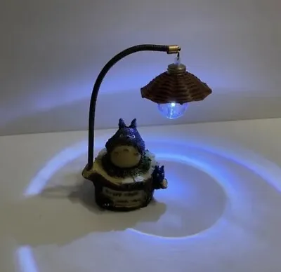 My Neighbor Totoro W/ Night Light Lamp Figure Statue-every Night With You 6”H • $20.99