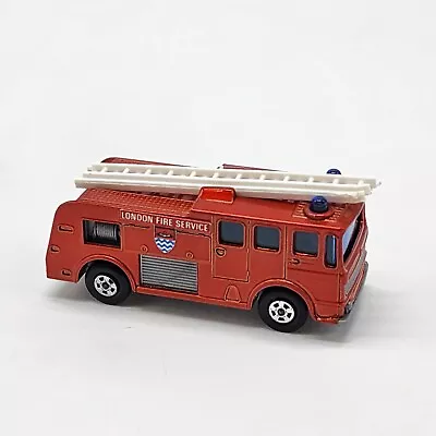 Vintage 1969 Matchbox Lesney Series No 35 Merryweather Fire Engine Free Shipping • $29.95