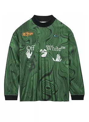 Nike X OFF-WHITE All Over Print Jersey 'Kelly Green' L/XL • $320