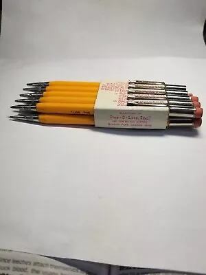 Lot 10 NEW Vintage Bell System Property Mechanical Pencil Use The Yellow Pages • $45