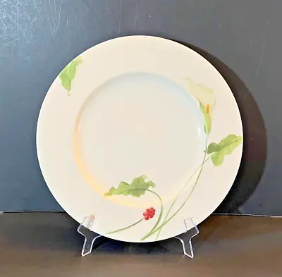 Mikasa Optima CLASSIC CALLA Lily 10.25  Dinner Plate Chip Resistant Super Strong • $12.95