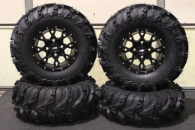 Brute Force 750 26  Usa Itp Mud Lite Ii Atv Tire & Hurricane Wheel Kit Irs1ca • $1199.90