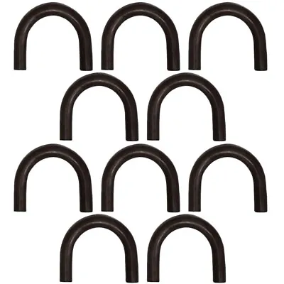 Pack Of Ten 1/2  Thick Steel Rope Chain Loop Tie Down Trailer Weld-on D-Rings • $26.99