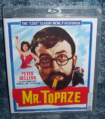 New Film Movement Classic Peter Sellers Mr. Topaze Comedy Movie Blu Ray 1961 • $14.95