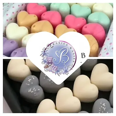  WAX MELTS (Large Hearts) X 10 Highly Scented  • £3.39