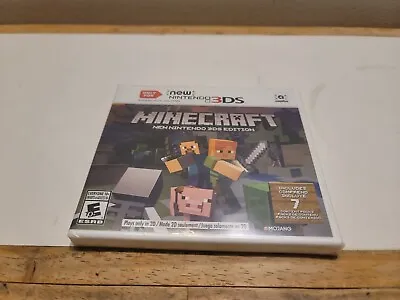 3DS Minecraft New Nintendo 3DS Edition 2017 Factory Sealed NEW • $32