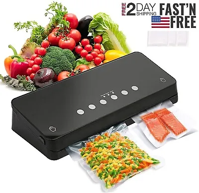 $45.99 • Buy Commercial Vacuum Sealer Machine Seal A Meal Food Saver System With Free Bags