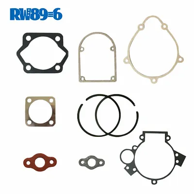 Gasket Set & Pistion Ring Kit For 80cc Motorized Bicycle Bike Repair Replace • $7.99