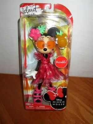 New Jakks Disney Minnie Mouse Island Icon Minnie 10  Posable Fashion Doll NIB • $15