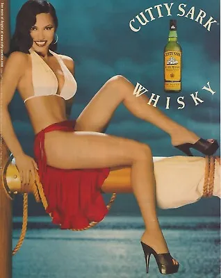 2001 Cutty Sark Scotch Whisky Sexy Heels Legs Vintage Print Ad Advertisement • $8.98