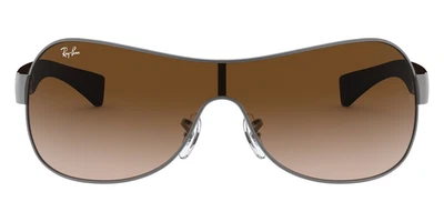 $155.31 • Buy Ray-Ban 0RB3471 Sunglasses Men Silver Aviator 32mm New & Authentic