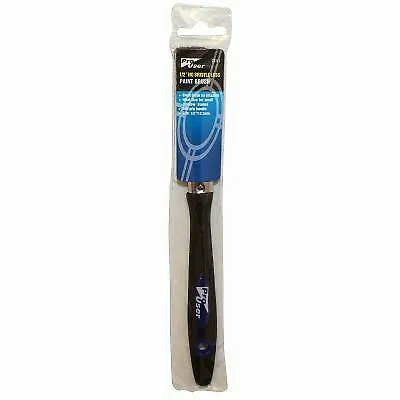 Pro User PRO-ZZ111 1/2 Inch No Bristle Loss Paint Brush Soft Grip Handle Black • £2.29