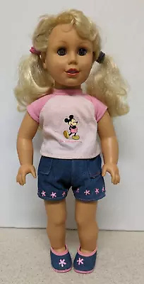 Walt Disney World My Disney Girl Doll 18' Blonde Hair Blue Eyes Mickey Mouse • $23.99