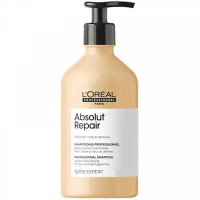 Loreal Professionnel Serie Expert Absolut Repair Gold Quinoa Shampoo 500ml • £23.90