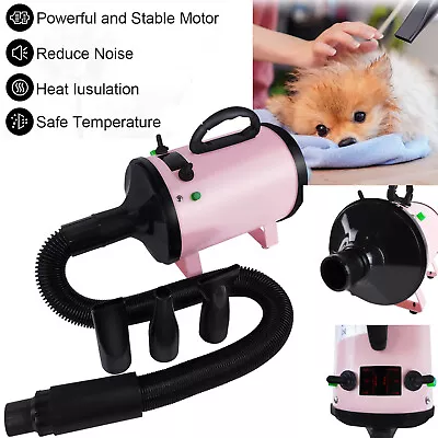 £54.30 • Buy Pet Dryer 2800W Dog Cat Hair Grooming Hairdryer Blaster Heater Lowest Noise - UK