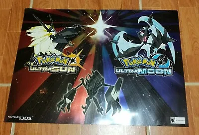 Pokemon Ultra Sun & Moon Holographic Promo Poster - 18  X 24  • $9.99