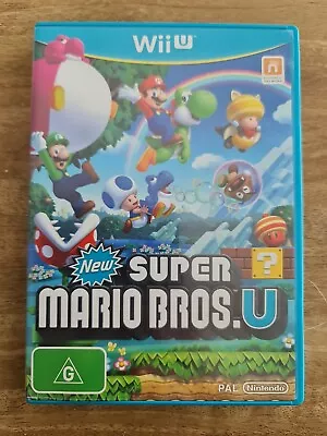 New Super Mario Bros. U + Super Luigi Bonus - Nintendo Wii U - PAL - CIB - VGC   • $24.90