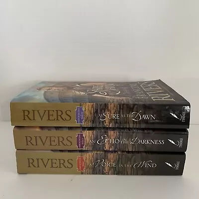 Lot Of 3 ~ Trade PB Books ~ FRANCINE RIVERS ~ Complete MARK OF THE LION Series • $16