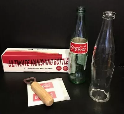 Ultimate Vanishing Bottle  Trick By Henry Harrius Magic Mentalism Trick W/Bonus • $99