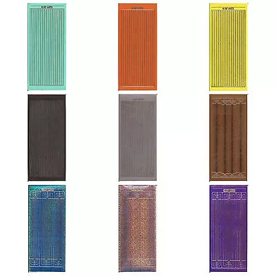 £1.99 • Buy Peel Offs - Art Deco Frames - Colourful Stickers For Card-making  BOGOF