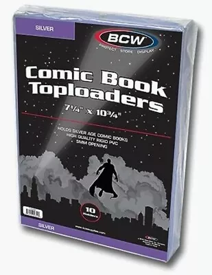 Comic Book Toploader - 1 BCW Brand (Silver Age Size) • $4