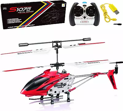 Cheerwing S107/S107G Phantom 3CH 3.5 Channel Mini RC Helicopter With Gyro Crim • $36.15