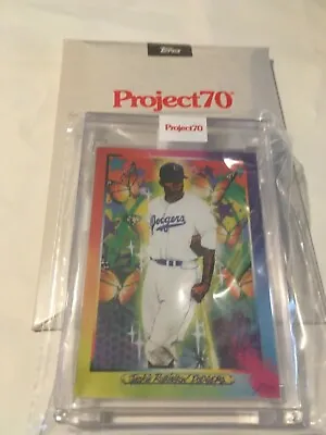 Jackie Robinson Topps Project70 Brooklyn Dodgers By RISK #124 SP Baseball Card • £35