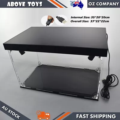 Acrylic Display Case With Spotlight For LEGO 42063 BMW R 1200 GS Adventure • $67.99