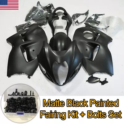 Black Fairing Kit For 1997-2007 Suzuki GSXR1300 Hayabusa ABS Injection Bodywork • $379.05