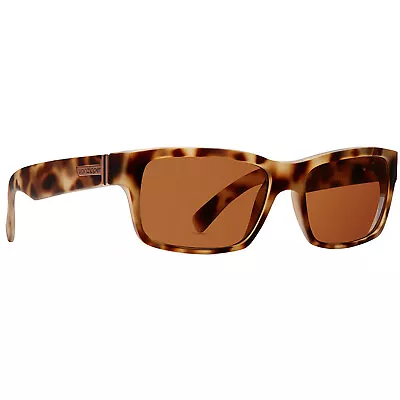 VonZipper Men's Fulton Polarized One Size Tortoise Satin/Bronze Sunglasses • $120