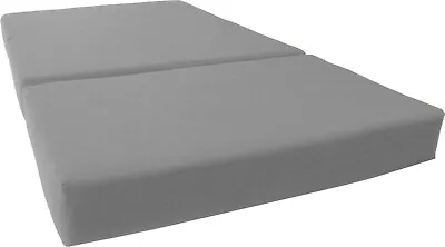 Gray Queen Portable Tri Fold Foam Mattresses 6x60x80 Foldable Ottoman • $263