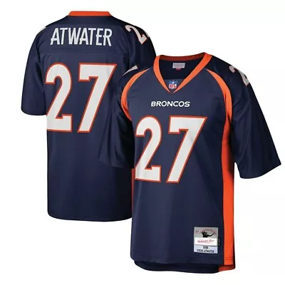 Denver Broncos Steve Atwater #27 Mitchell & Ness Navy 1998 NFL Legacy Jersey • $274.94